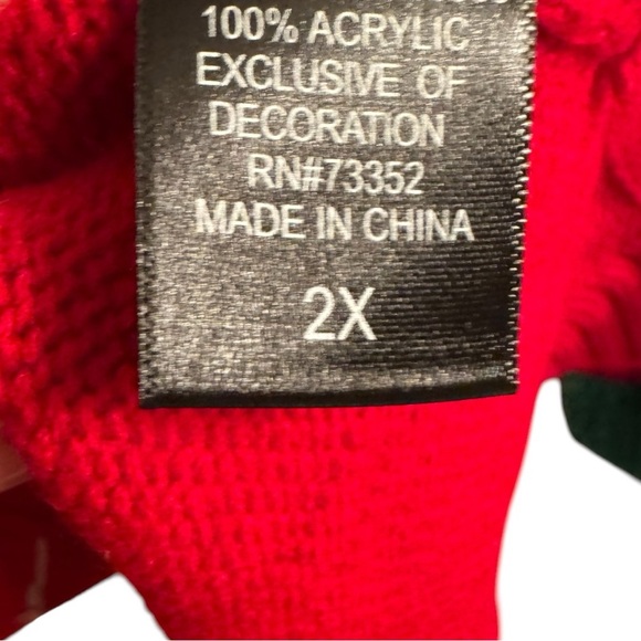 United States Sweaters Women’s Ugly Christmas Sweater 2X - Picture 7 of 9